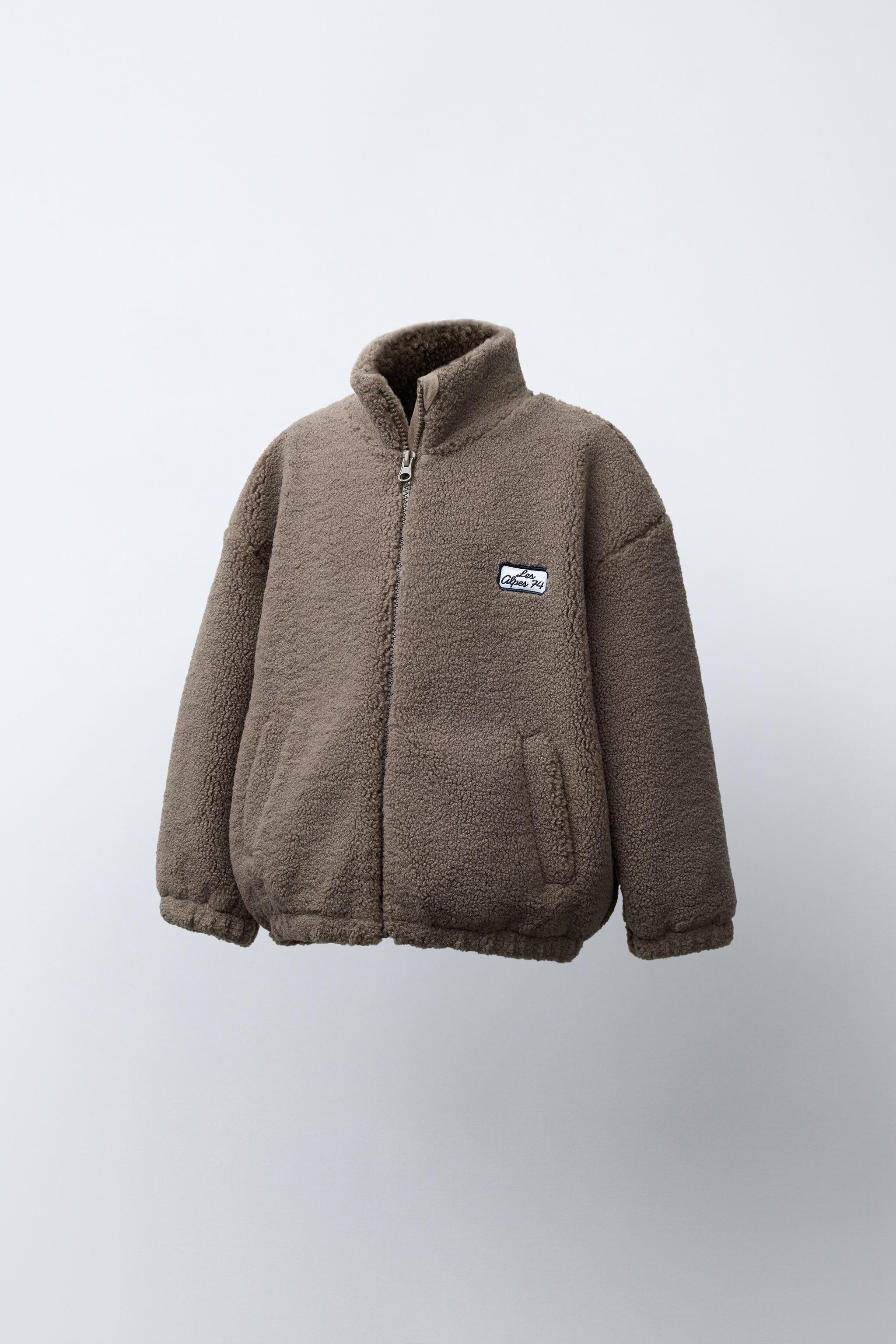 EMBROIDERED FLEECE JACKET