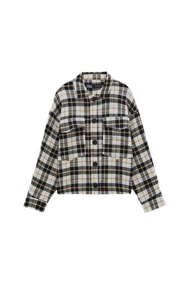 PLAID OVERSHIRT