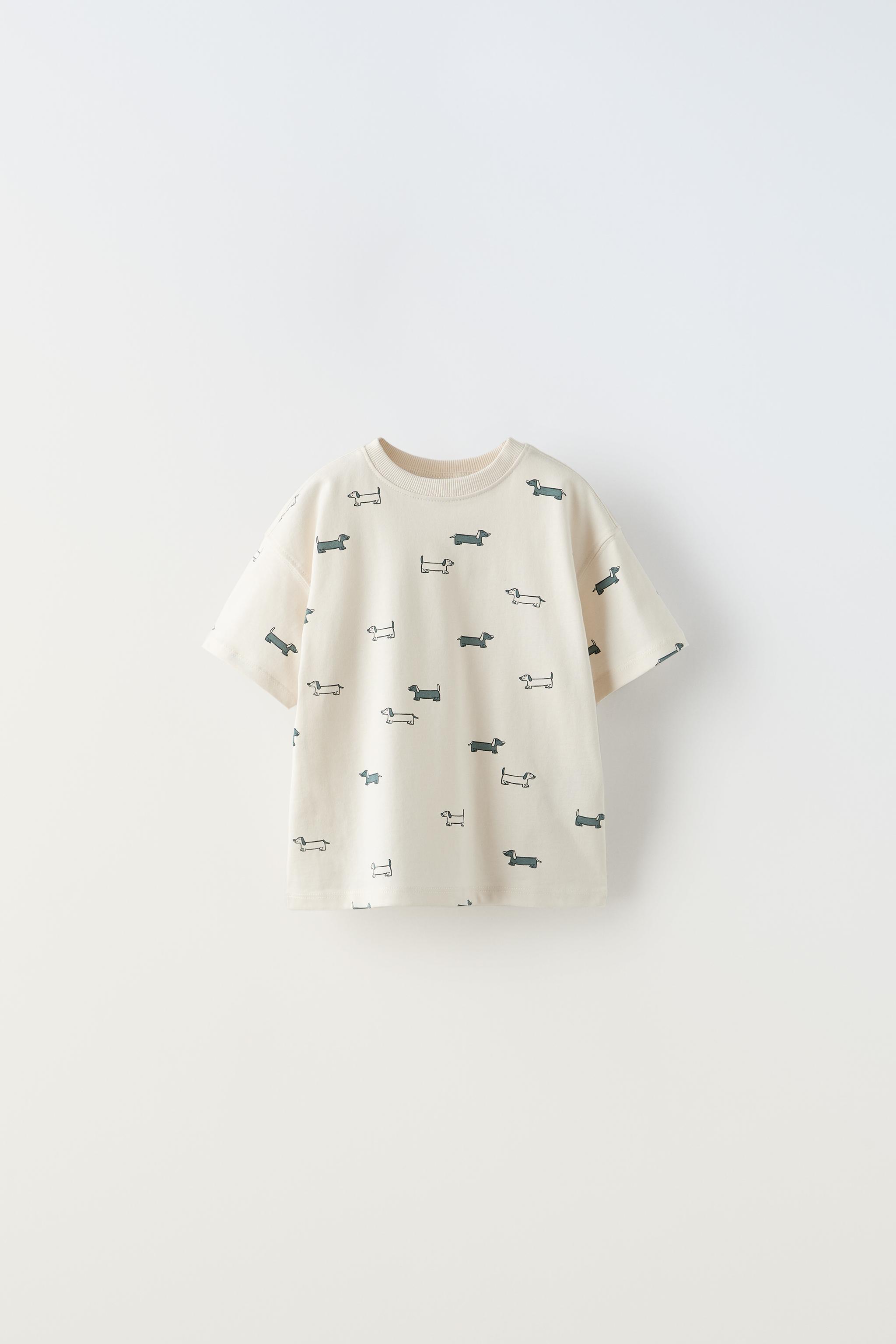 プリント Ｔシャツ - ホワイト | ZARA Japan / 日本