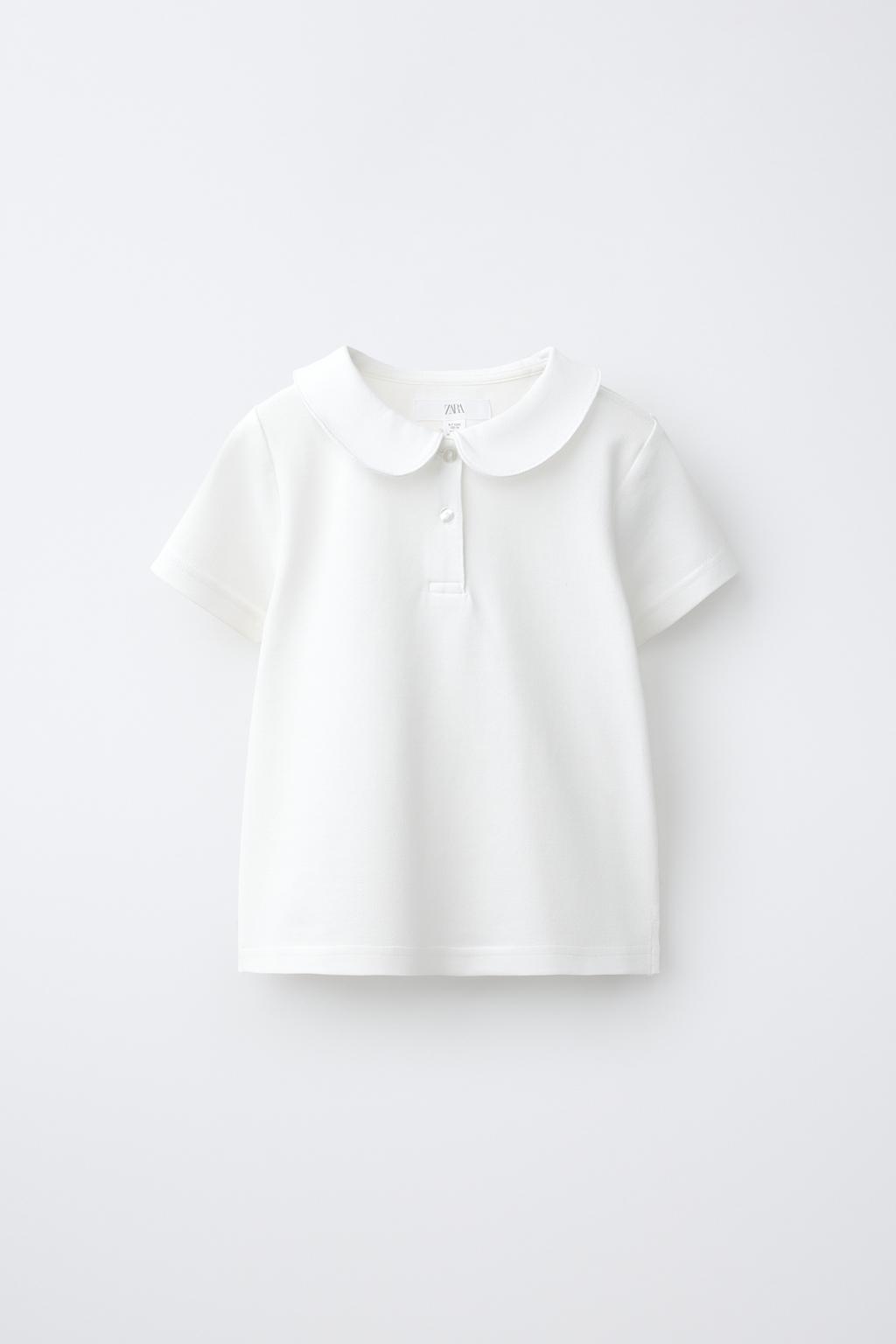 Zara Bobo yaxalı pike polo