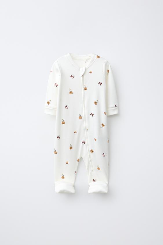 PYJAMA COMBINAISON PIED CONVERTIBLE SNOOPY PEANUTS™ DÉGUISEMENT - Écru de Zara - Image 0