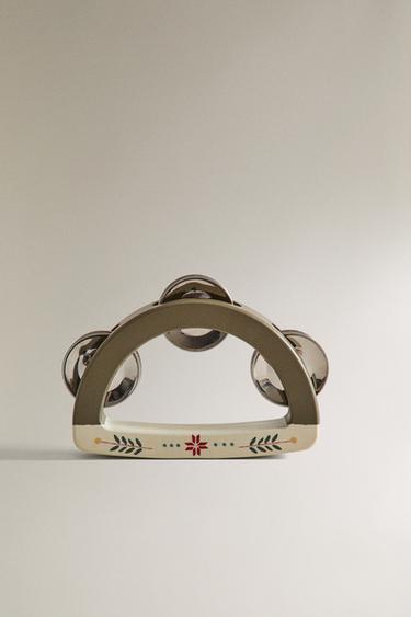 CHILDREN’S CHRISTMAS TAMBOURINE TOY - Multicoloured Zara