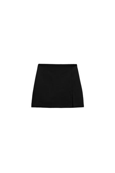 SLIT HEM SKORT