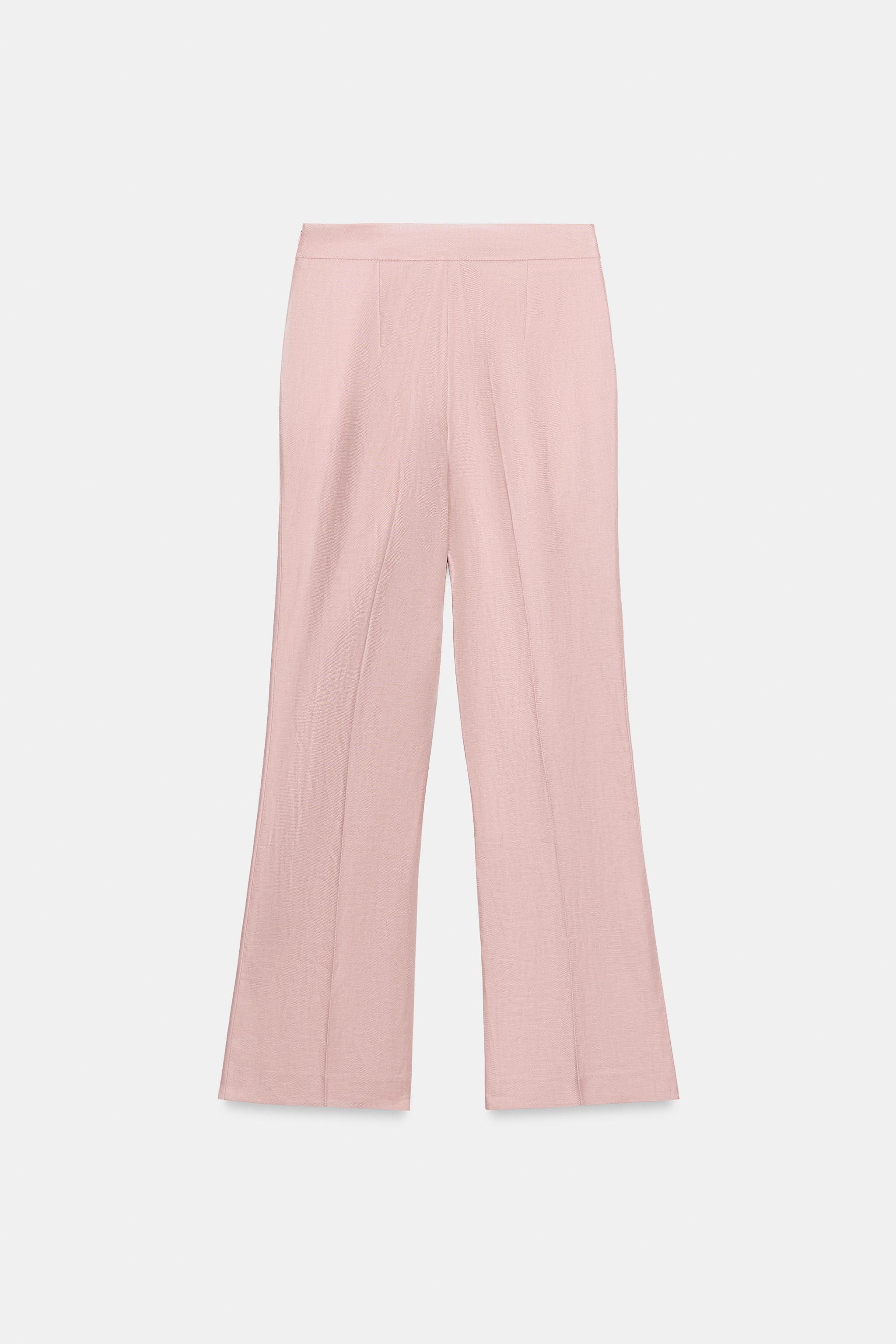 PANTALON DROIT 100% LIN