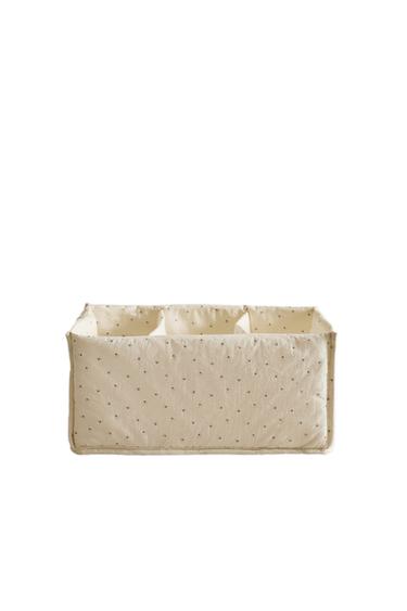 FLORAL BABY CLOTHES ORGANISER - Green by Zara