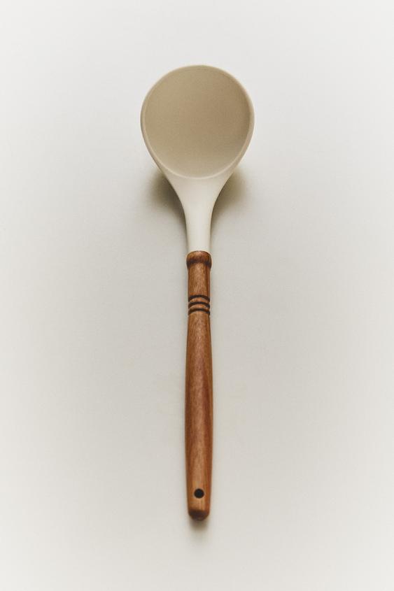 LOUCHE SILICONE ET BOIS - Crème de Zara - Image 5