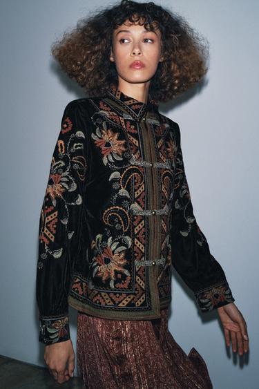 JUPE LONGUE IMPRIMÉE ZW COLLECTION - Multicolore de Zara - Image 3