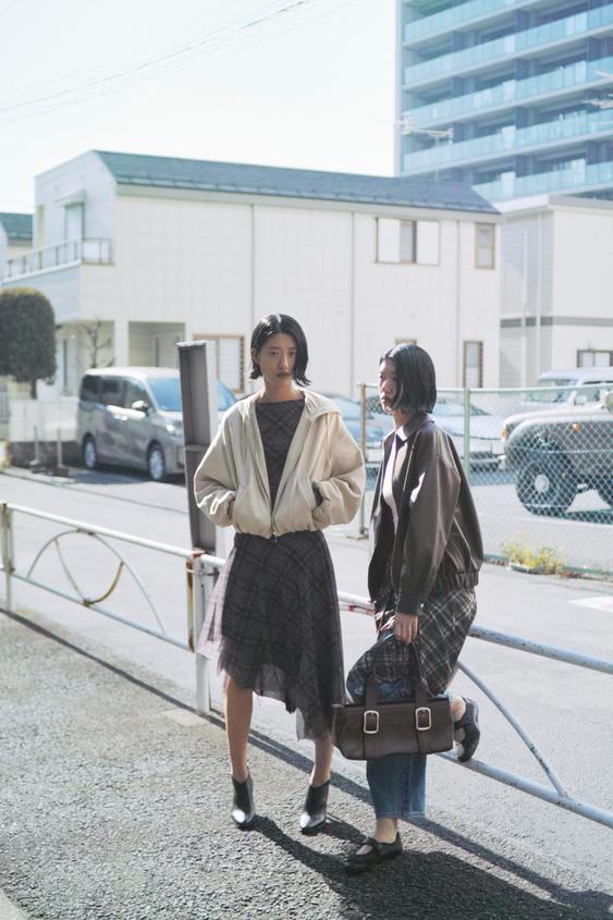 フェイクスエード クロップド ジャケット - エクリュ | ZARA Japan / 日本