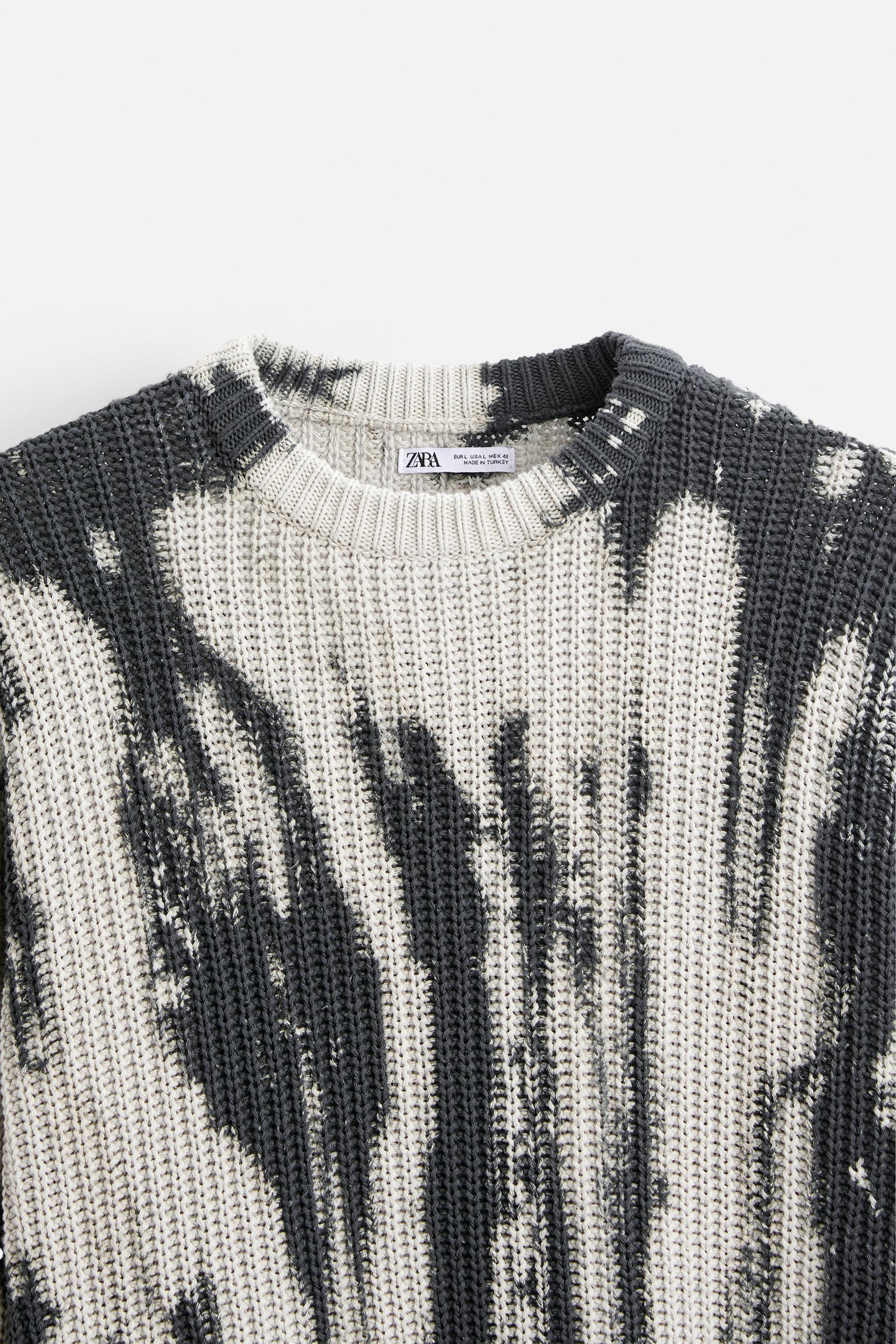 Zara tie dye jumper sale