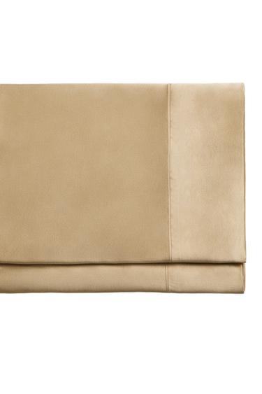 MULBERRY SILK FLAT SHEET - Gold by Zara