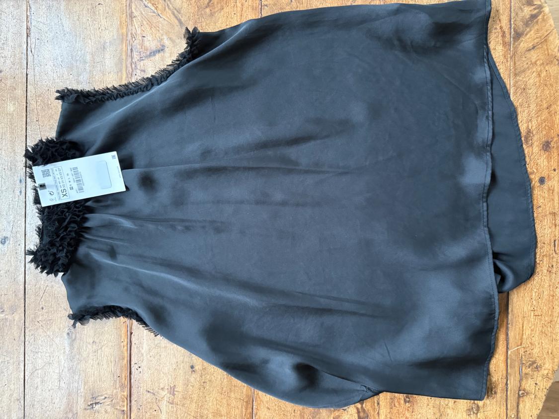 TOP SATINADO COMBINADO