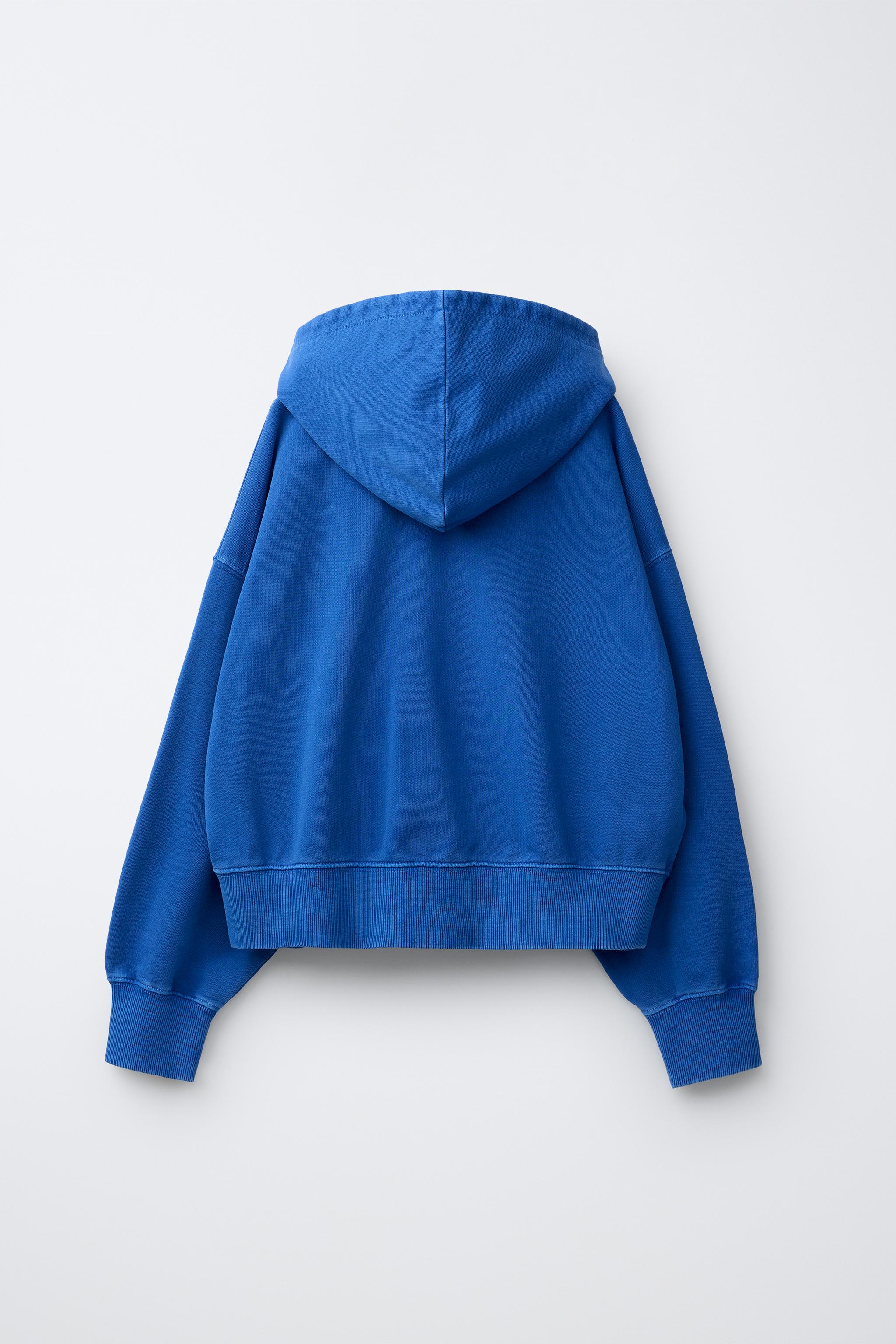 SWEAT EN MOLLETON ZIPPÉ