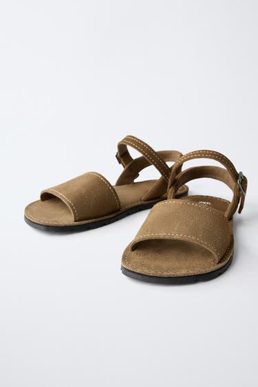 LEDERSANDALE - Braun von Zara