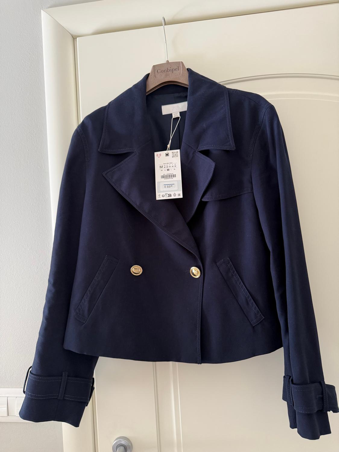 DOUBLE-BREASTED SHORT JACKET - Image 5
