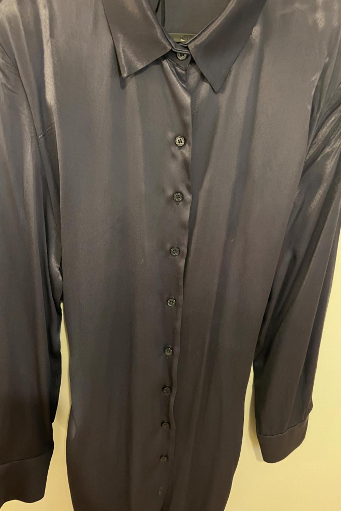 SATIN-EFFECT DRESS WITH KNOT DETAIL - Image 5