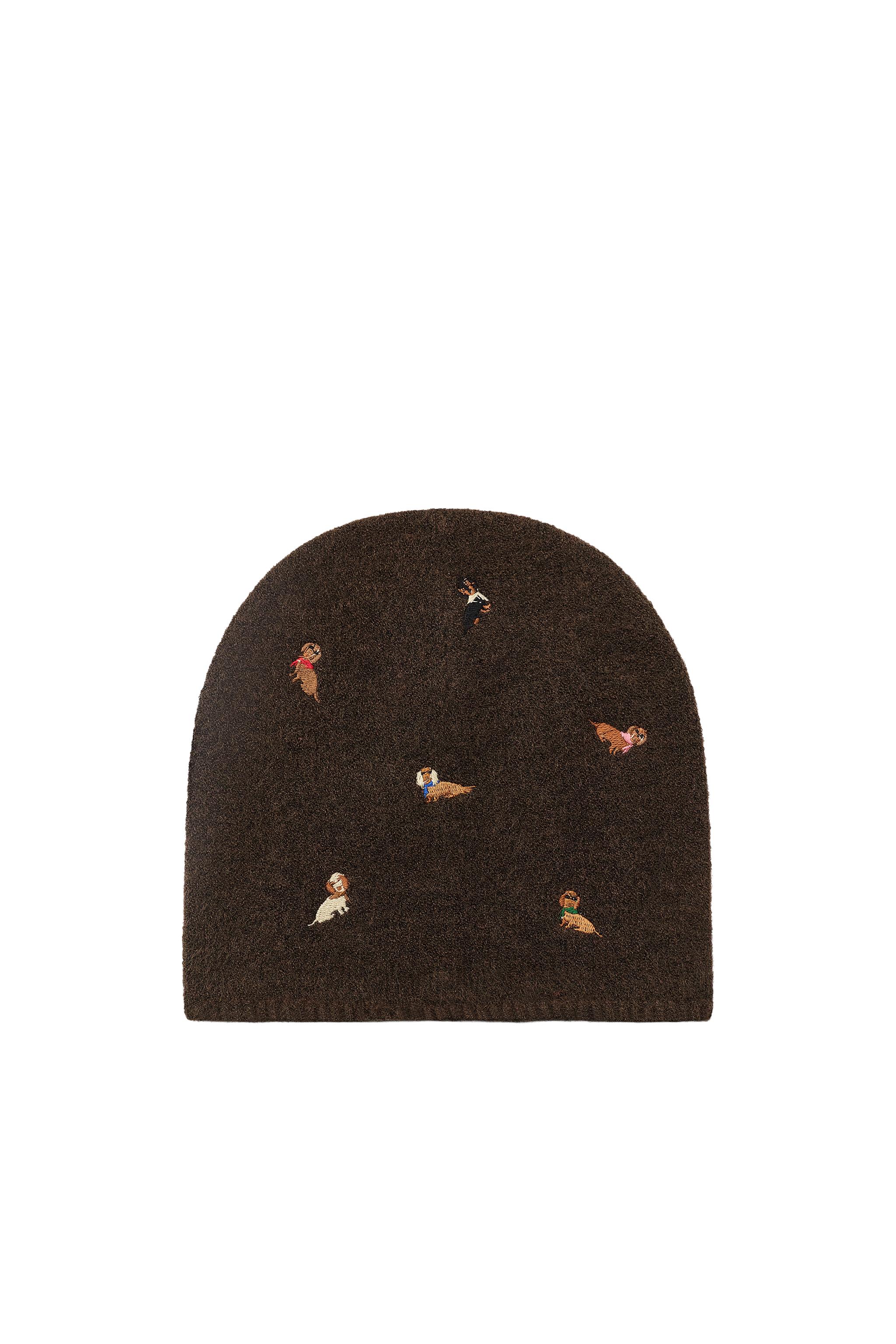 GORRO PUNTO BORDADOS