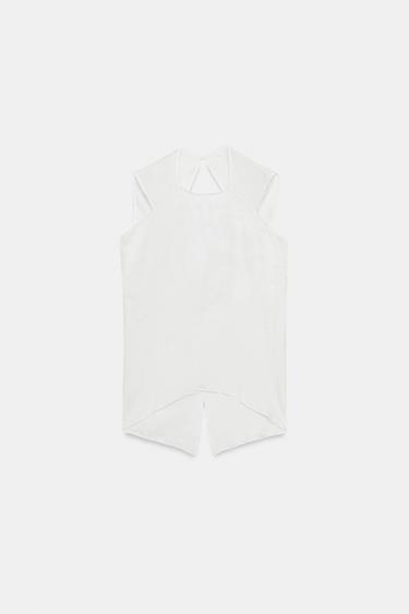 TOP JACQUARD ZW COLLECTION LIMITED EDITION - Blanc de Zara - Image 4