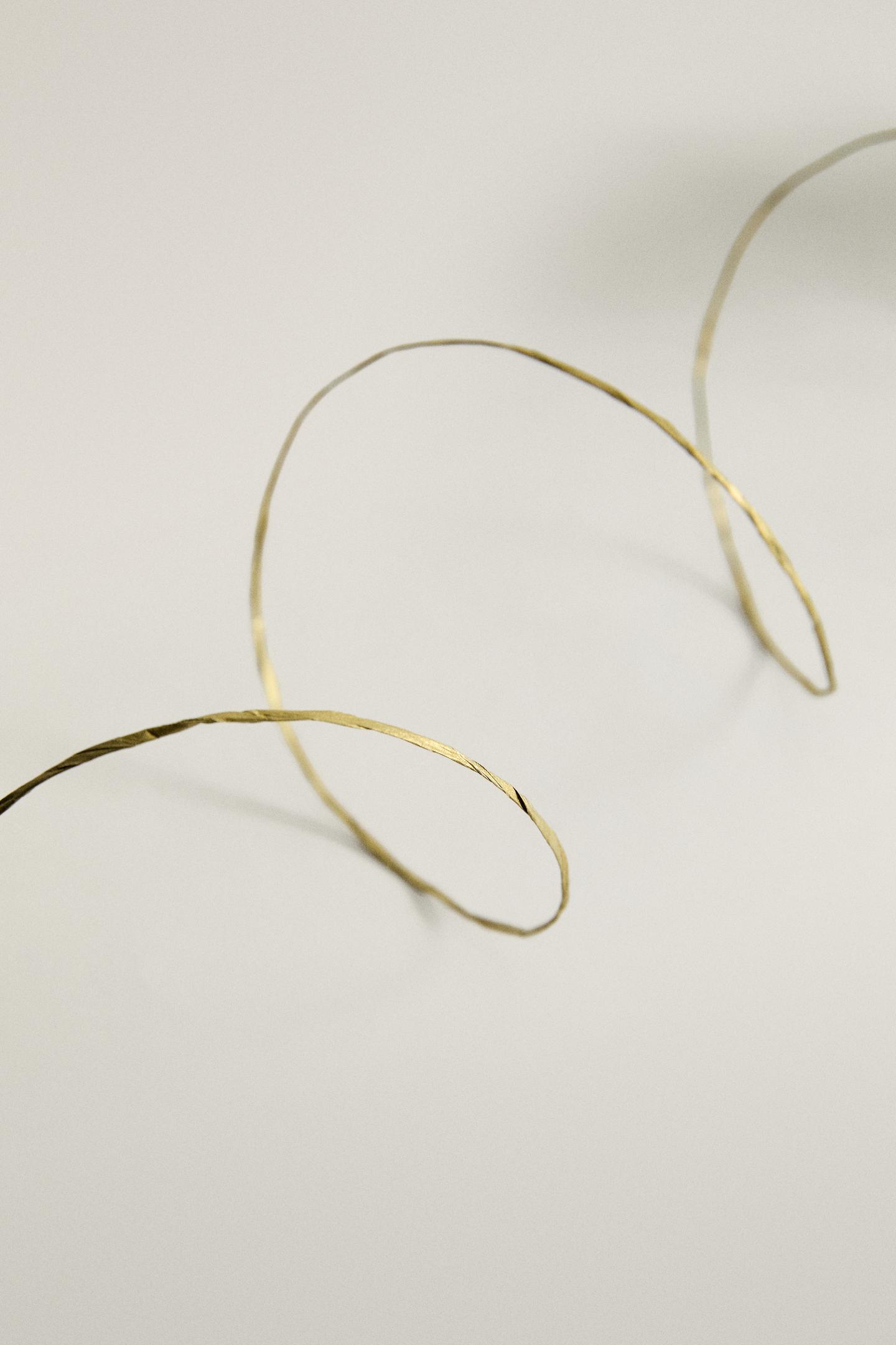 Zara Shiny Christmas Gift Ribbon, цвет: Золотой — фото 4