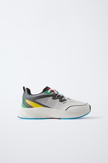 MULTICOLOURED TRAINERS - White by Zara - Image 0