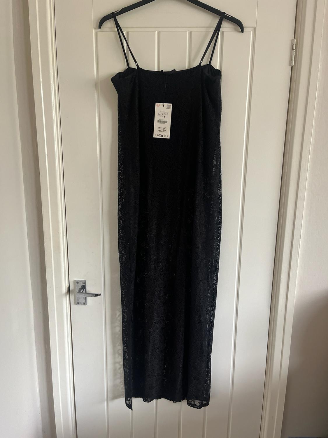 UNDERWIRE LACE MIDI DRESS - Image 5