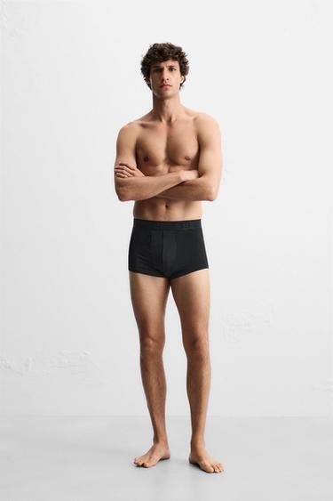Zara 3-PACK COMBINATION BOXERS - Black