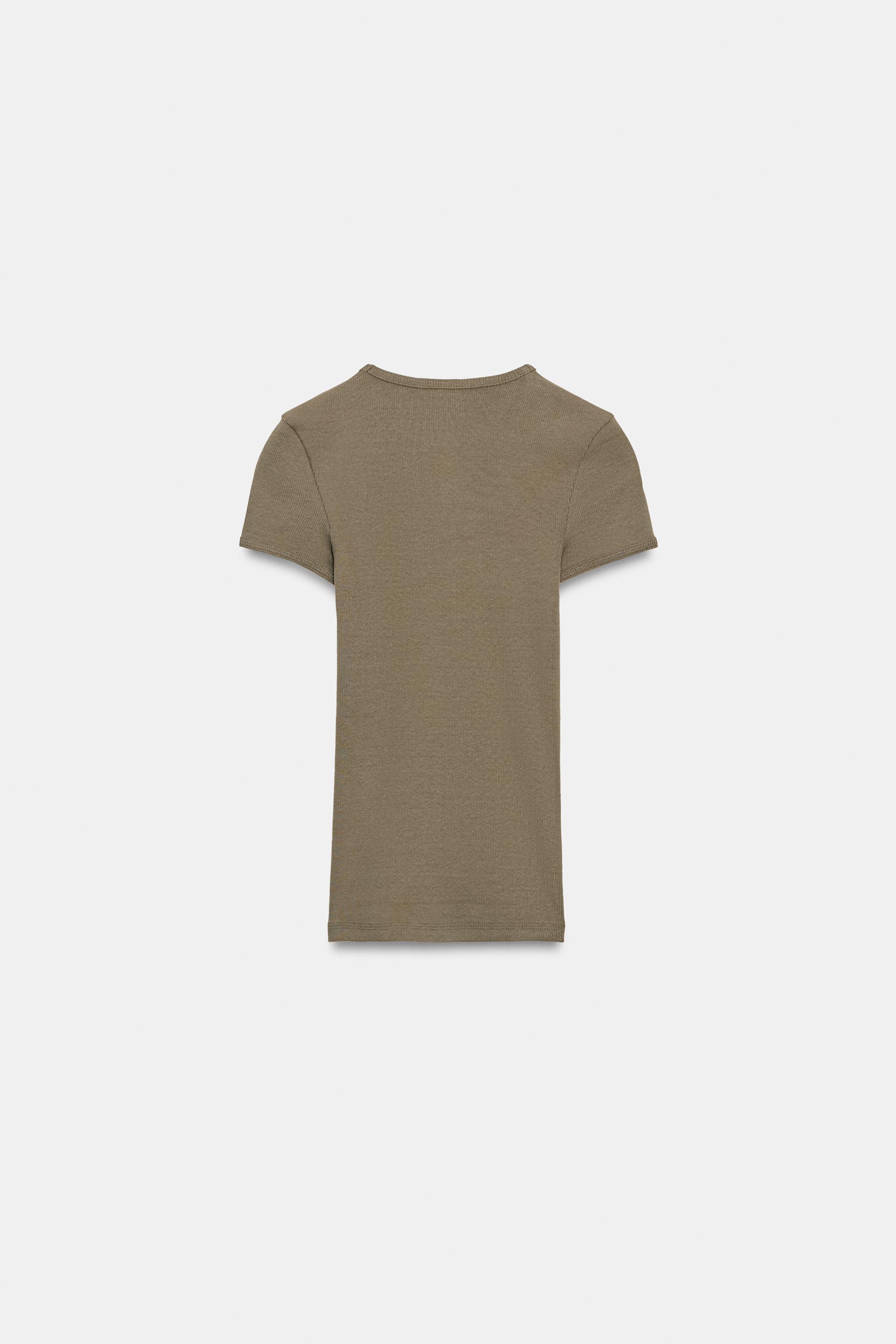 FİTİLLİ T-SHIRT - Görsel 5