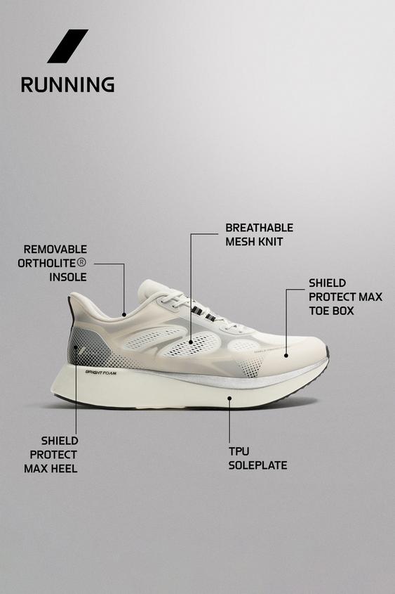 ZAPATILLA DE CORRER - Blanco de Zara - Imagen 0