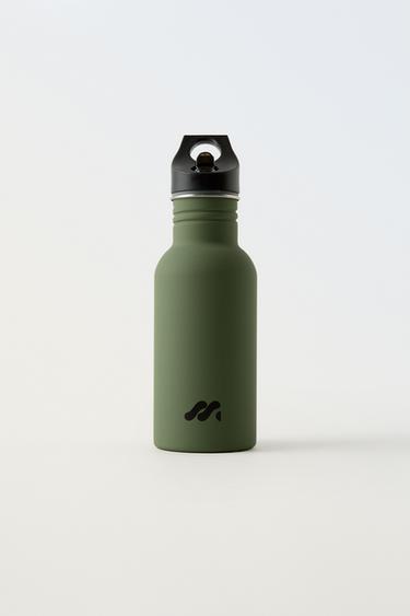 БУТЫЛКА С ЛОГОТИПОМ 500 МЛ — ЗЕЛЕНЫЙ от Zara — изображение 0