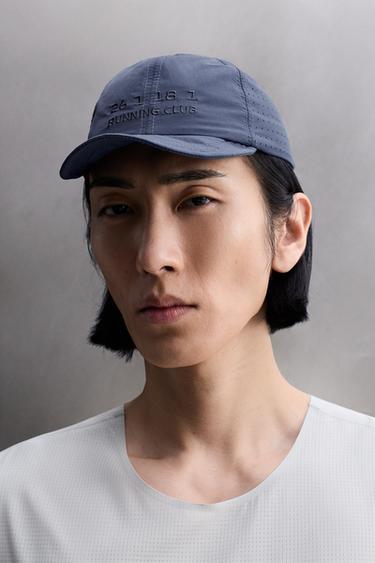 Zara RUNNING TECHNICAL CAP - Navy blue - Image 0