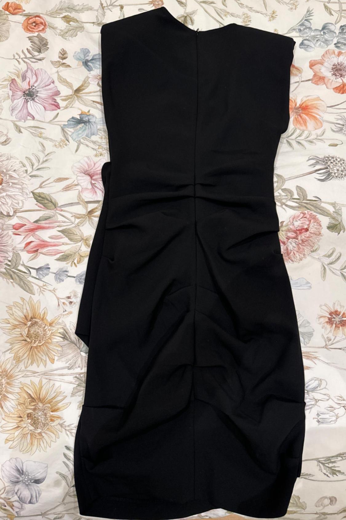 MINI DRAPED DRESS - Image 2