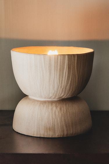 (1,025 KG) BOUGIE PARFUMÉE SACRED WOODS - Beige de Zara - Image 4