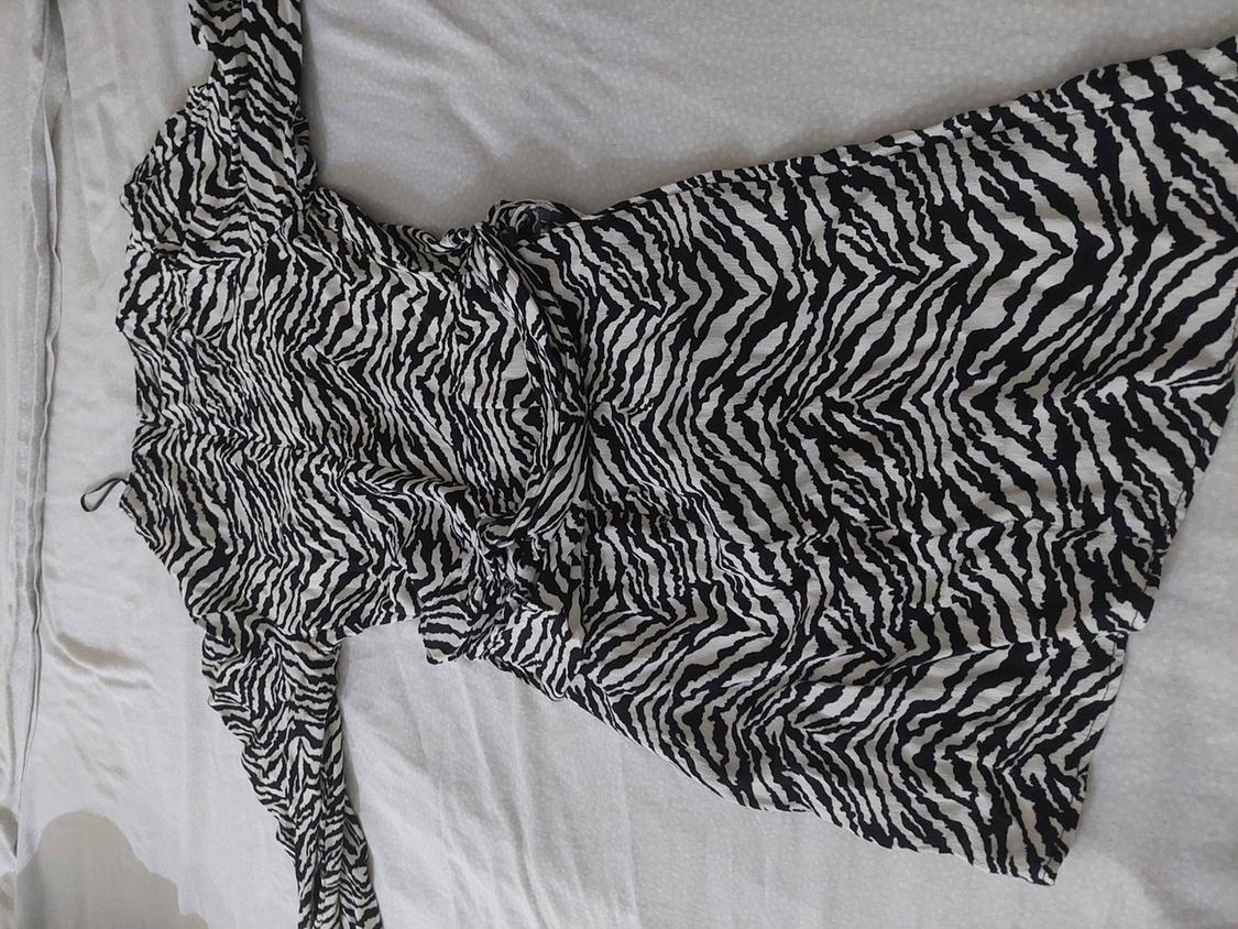 ANIMAL PRINT MINI DRESS - Image 2