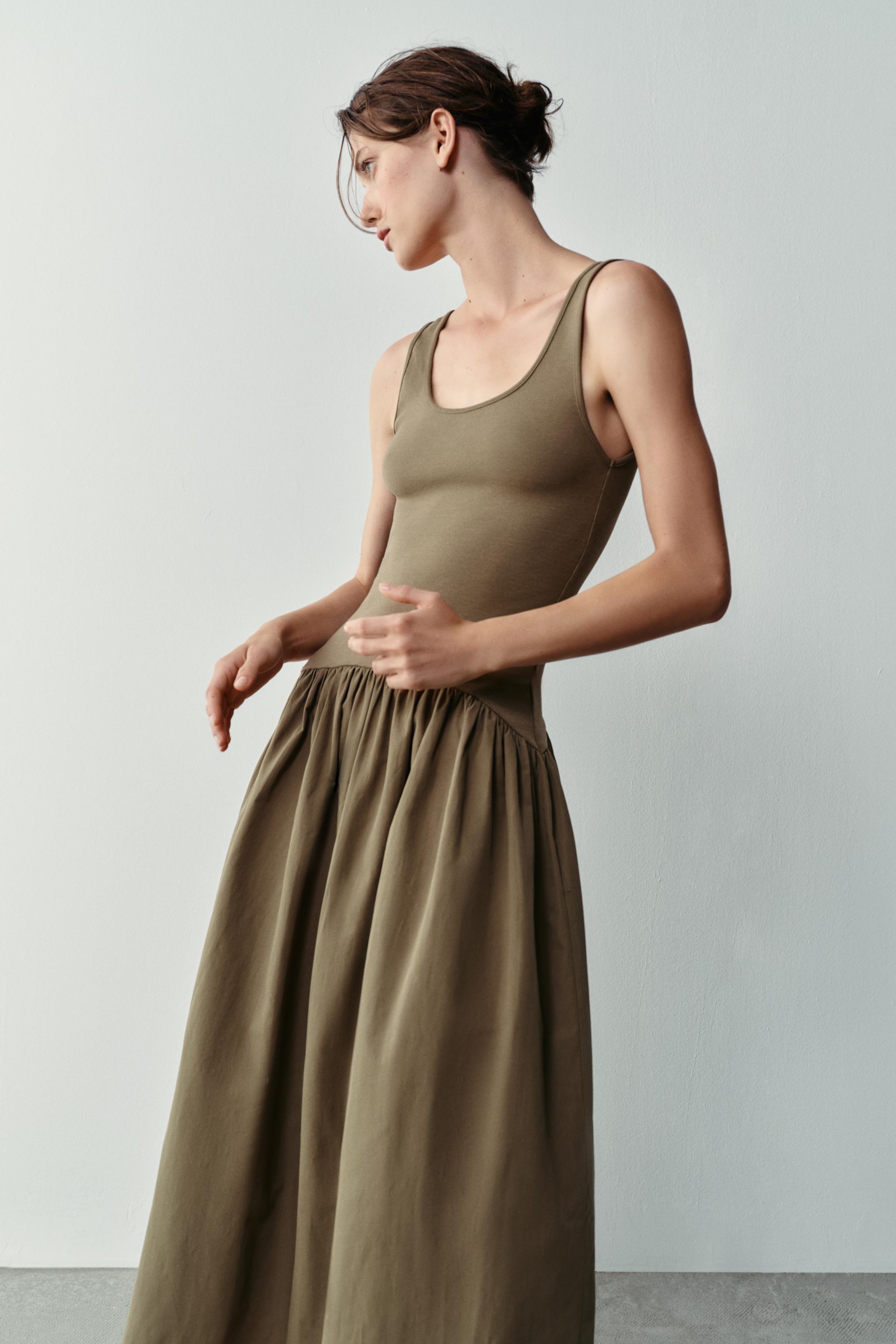 ROBE BIMATIÈRE À BRETELLES