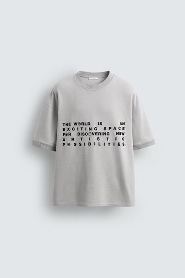 SUDADERA ESTAMPADOS COMBINADOS - Hielo de Zara