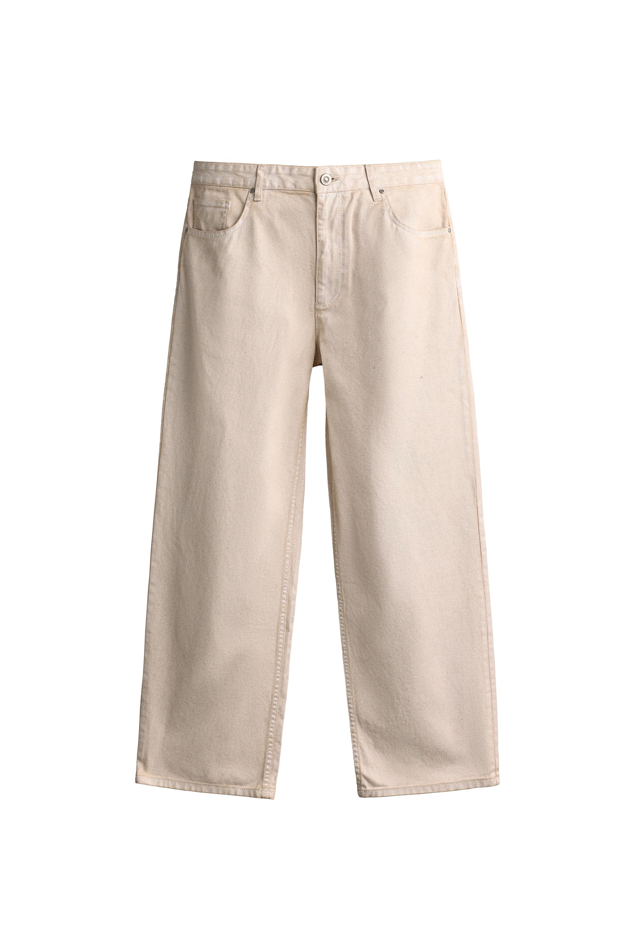 PANTALÓN STRAIGHT FIT LAVADO