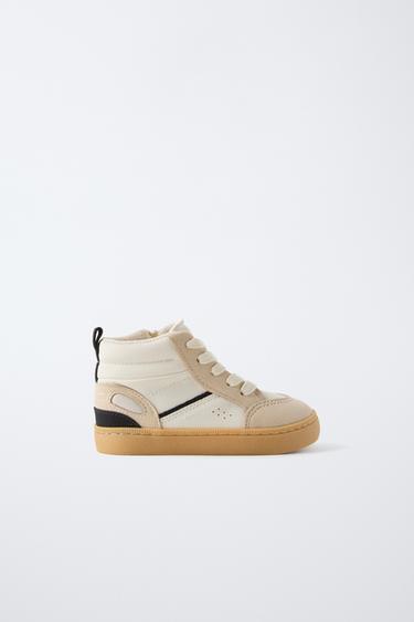 Zaras KLASSISKA SNEAKERS - Vit