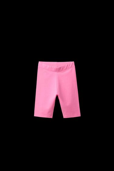 Zara PLAIN BIKE SHORTS - Neon pink - Image 0