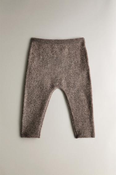 CALÇA INFANTIL DE CASHMERE - Bege da Zara - Imagem 0