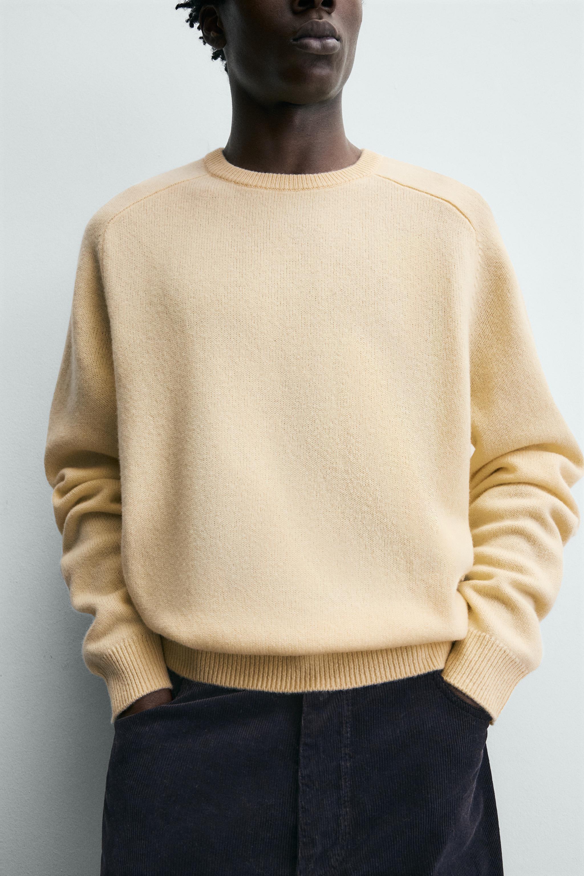 PULL REGULAR FIT MÉLANGE LAINE