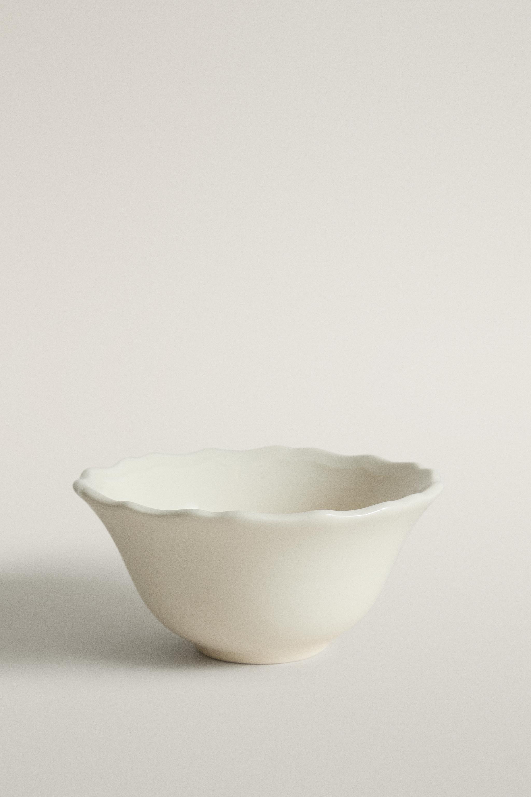 EARTHENWARE SNACK BOWL