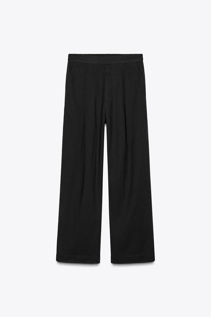 ZW COLLECTION DARTED TROUSERS