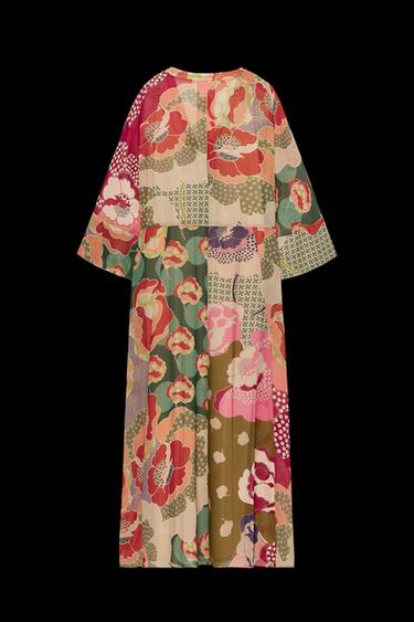 ZW COLLECTION FLORAL DRESS - Printed by Zara