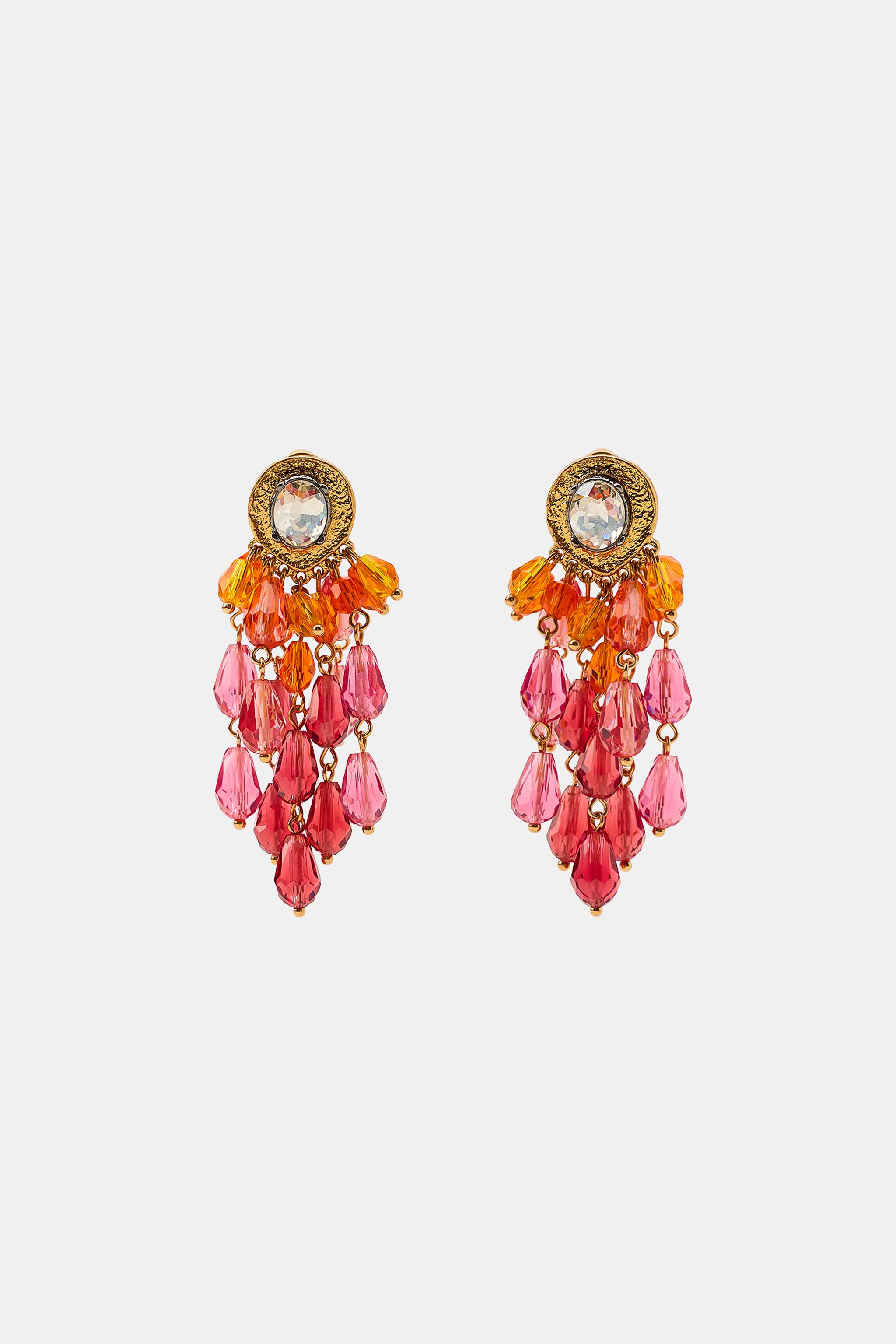 BOUCLES D'OREILLES CASCADES BIJOUX FANTAISIE