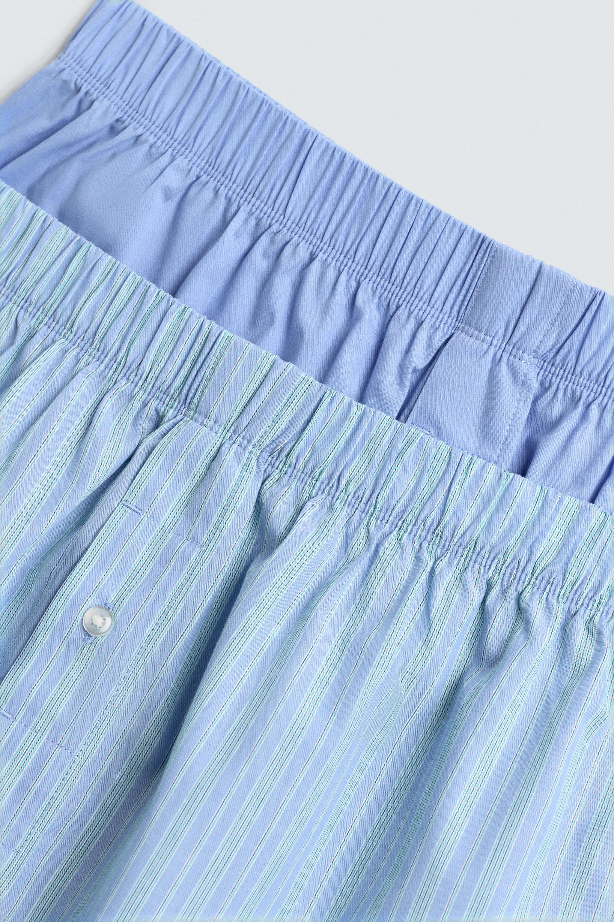 PACK DE 2 BOXERS EN POPELINE