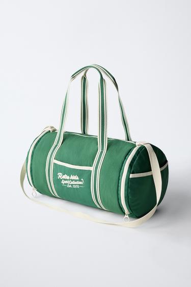 SAC BOWLING RÉTRO - Vert de Zara - Image 1
