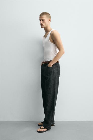 3-PACK OF BASIC SLIM FIT VEST TOPS - various by Zara - Image 6