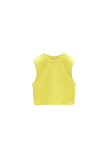 FITTED CROPPED T-SHIRT