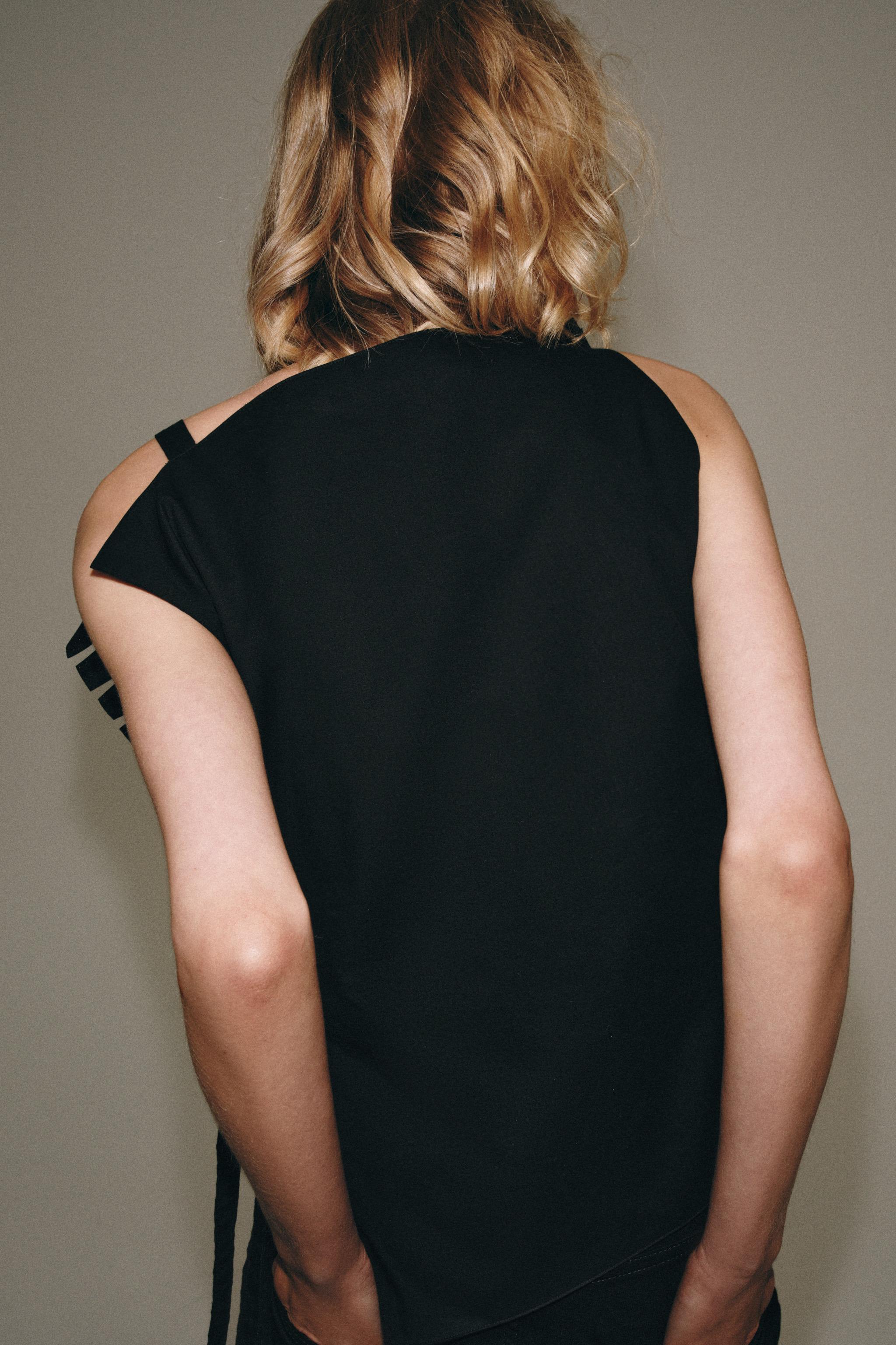 Zara ZW COLLECTION ASİMETRİK ÜST görsel 6