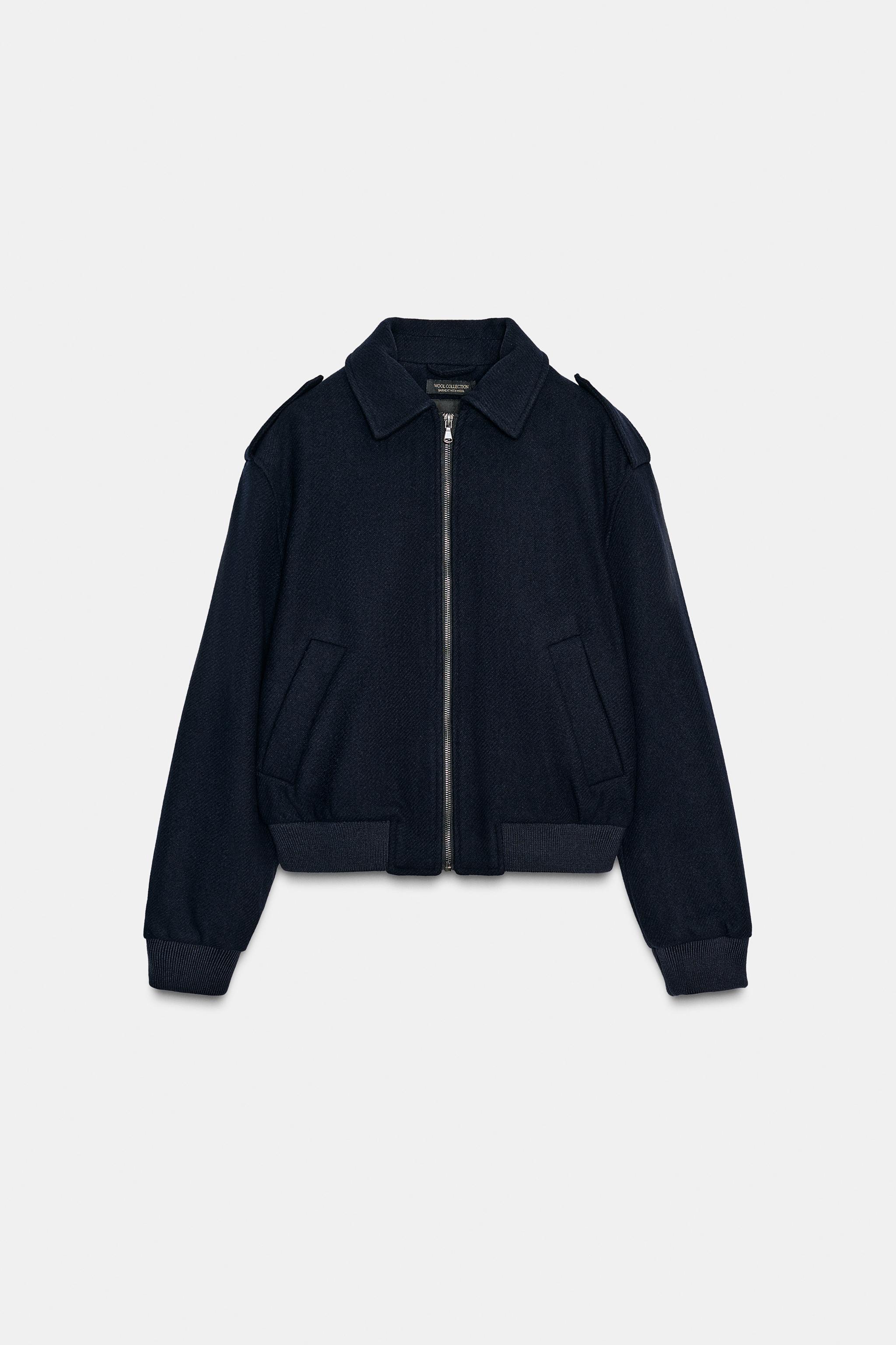 ZARA ウール混紡ジャケット　ZW Collection ZARA ウール混紡ジャケット ZW Collection