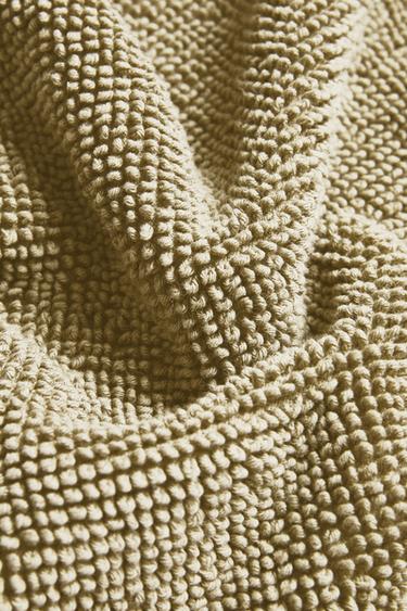 Zara NON-SLIP PLAIN BATH MAT - Light green